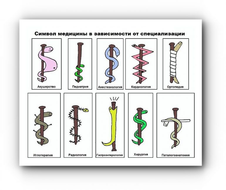 Символы медицины в картинках и их значение
